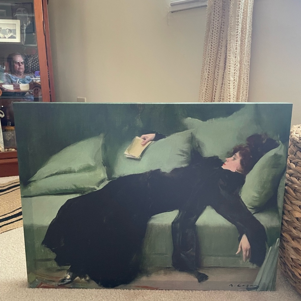 BRAND NEW, HAND STRETCHED CANVAS ART. ENTITLED “AFTER THE DANCE”